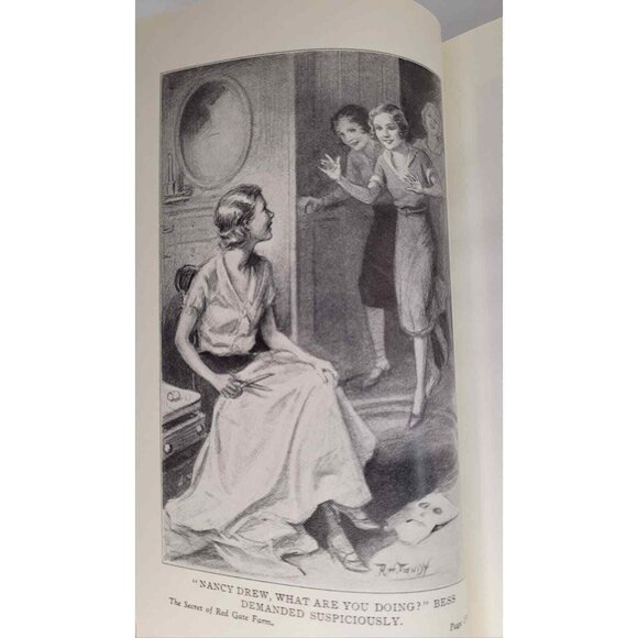 Nancy Drew Mystery Secret Of Red Gate Farm Original Text Hardcover Applewood - Picture 3 of 12